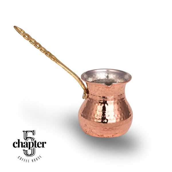 Rakwa – Copper Lebanese Coffee Pot - Image 2